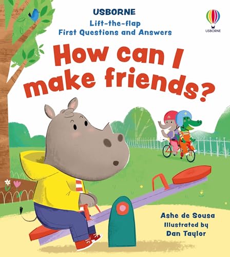 BONNIER BOOKS UK | Lift-the-Flap First Questions and Answers How can I make friends