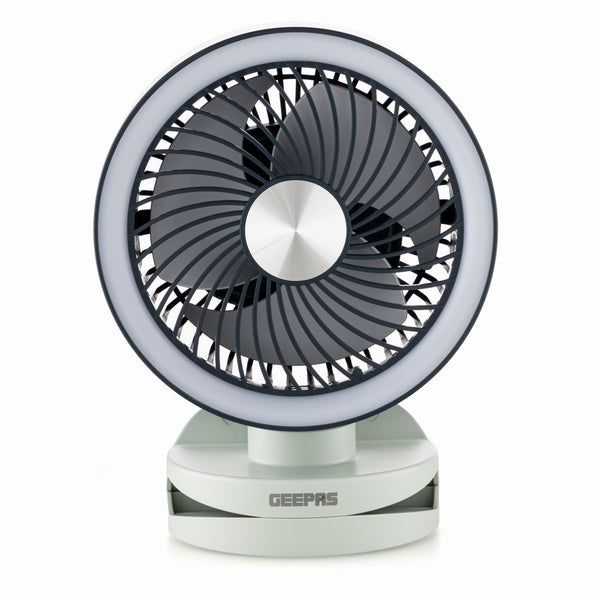 GEEPAS | 2 IN 1 BLDC LED Desk Fan | GF21248UK-BL