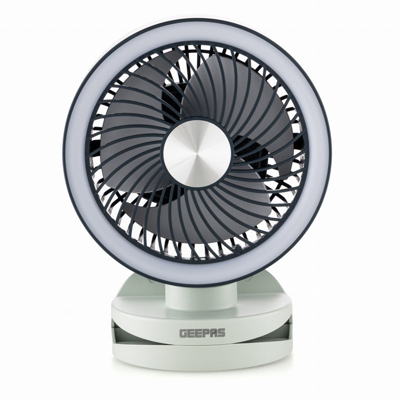 GEEPAS | 2 IN 1 BLDC LED Desk Fan | GF21248UK-BL
