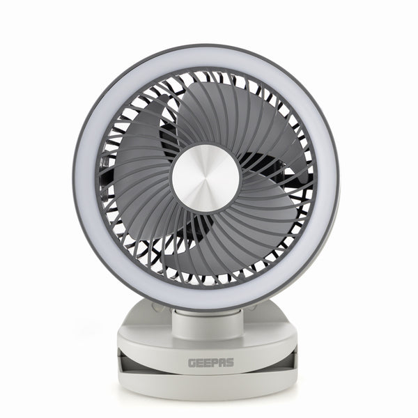 GEEPAS | 2 IN 1 BLDC LED Desk Fan | GF21248UK-GR