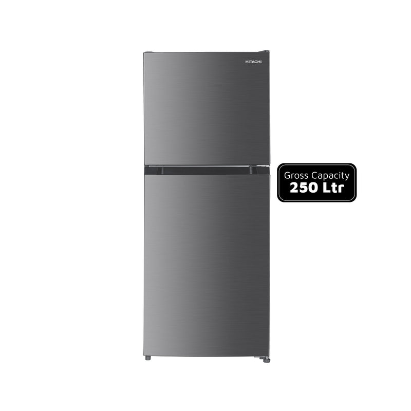 HITACHI | 2 Door Top Mount Refrigerator 198L | HRTN5198MXGF
