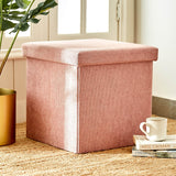 GRANDALA | Foldable Ottoman Storage Box | NS443946