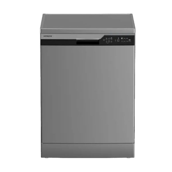 HITACHI | Freestanding Dishwasher 14 PS 6 prgms 9.5Ltrs WC 44dBA Inverter motor Silver | HDF-F146VS