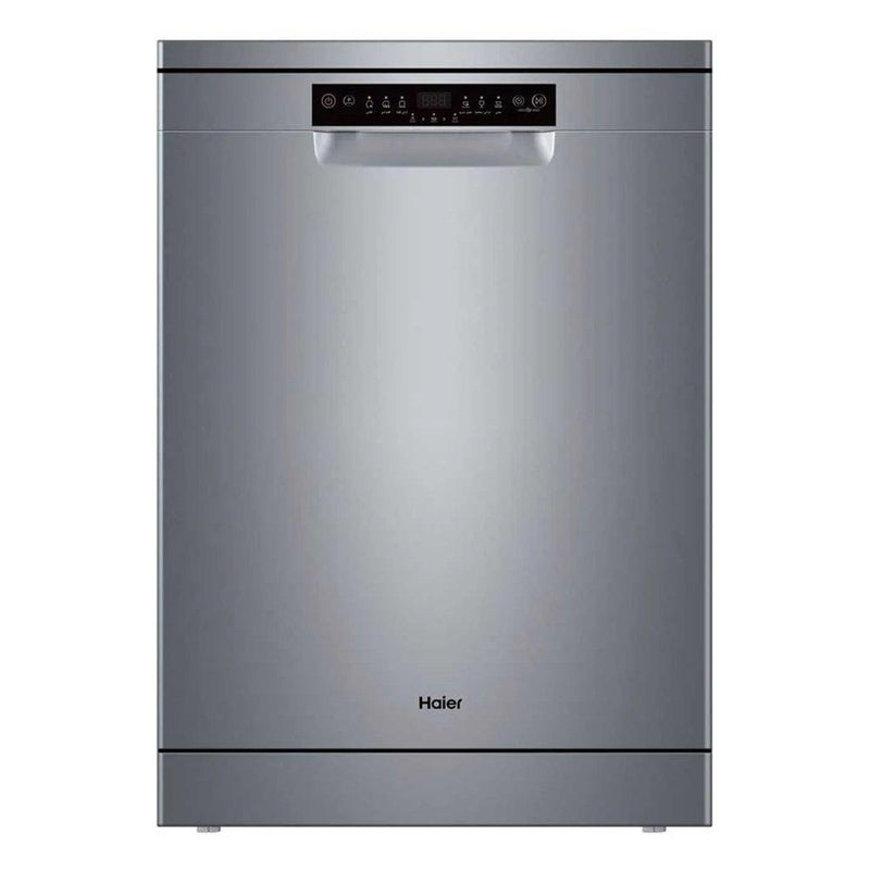 HAIER | Freestanding Dishwasher, 6 Programs, 13 Settings Silver | HDWE13-38CS1IQ