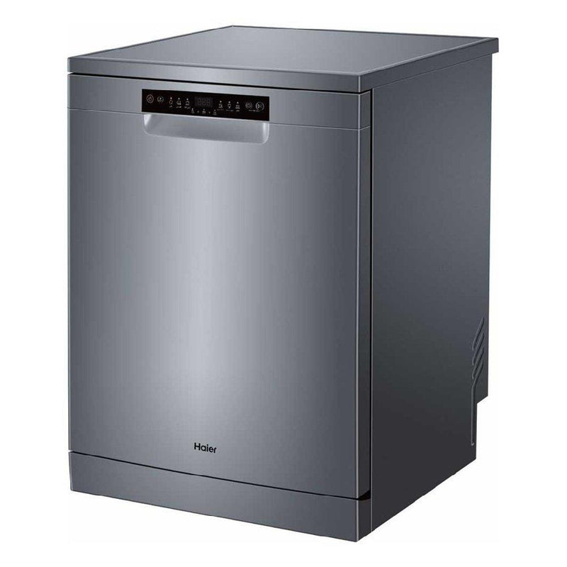HAIER | Freestanding Dishwasher, 6 Programs, 13 Settings Silver | HDWE13-38CS1IQ
