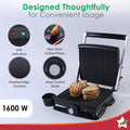 WONDERCHEF | Wonderchef Sanjeev Kapoor Tandoor Family Size, Electric Griller, Toaster & Sandwich Maker, 1600 Watt | 52121212