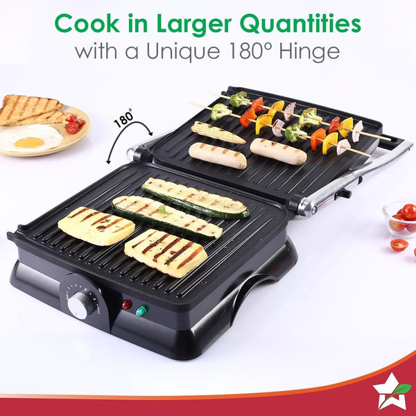WONDERCHEF | Wonderchef Sanjeev Kapoor Tandoor Family Size, Electric Griller, Toaster & Sandwich Maker, 1600 Watt | 52121212