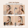 UKLISS | 6 in 1 Multi-Function Airwrap Styler with Display | WT-661