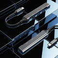 DUDAO | 4IN1 HUB Type-C Concentrator Gray | A16T-G