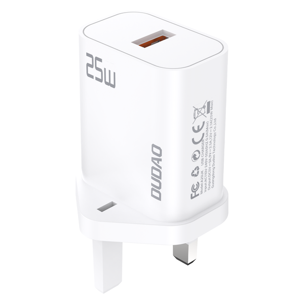 DUDAO | Home Charger 25W White | A25UK-W