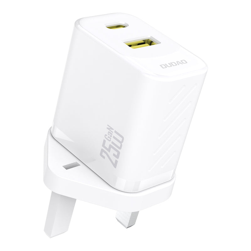 DUDAO | Home Charger PD20W USB + TYPE C White |  A26TUK-W
