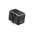DUDAO | Universal Travel Adapter 65W Black | A65PRO-B