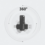 DUDAO | 128GB USB2.0 + TYPE C Flash Drive | V101