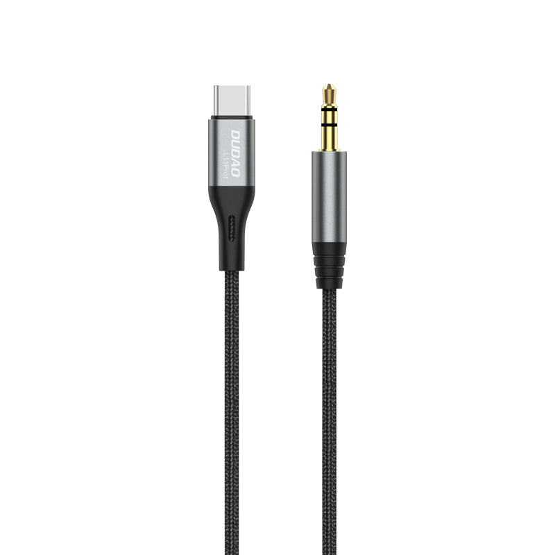 DUDAO | Cable AUX To Type C Black | L11PROT-B