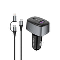 DUDAO | Car Charger 83W  PD+QC Black | R7XS-B