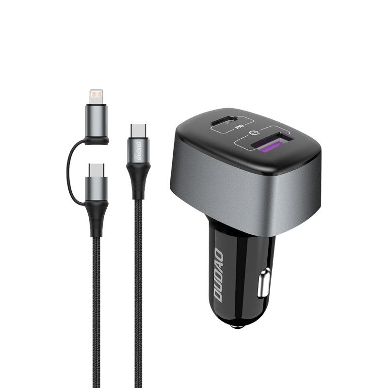 DUDAO | Car Charger 83W  PD+QC Black | R7XS-B