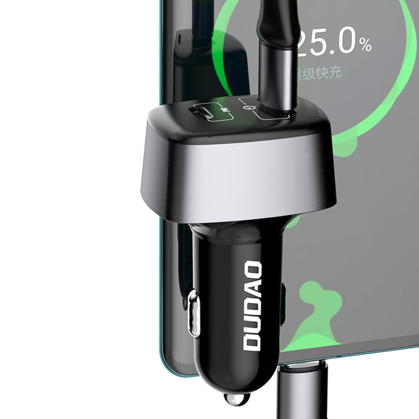 DUDAO | Car Charger 83W  PD+QC Black | R7XS-B