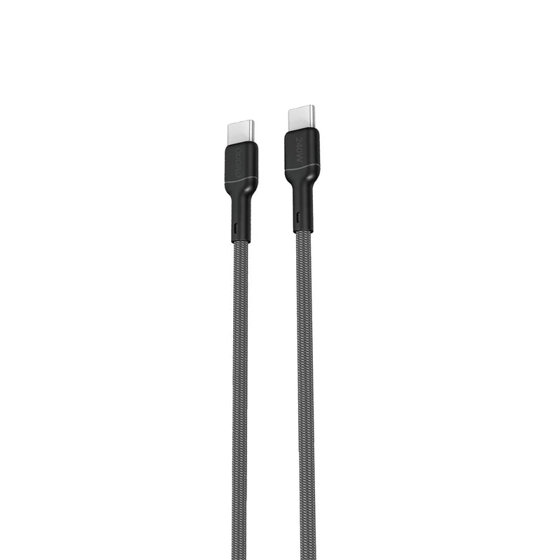 DUDAO | Cable 240W Type C TO Type C 2M Black | L9CMAX-2MB