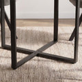 Gastein 1+4 Dining Set - Natural Oak/Grey | 811600100397