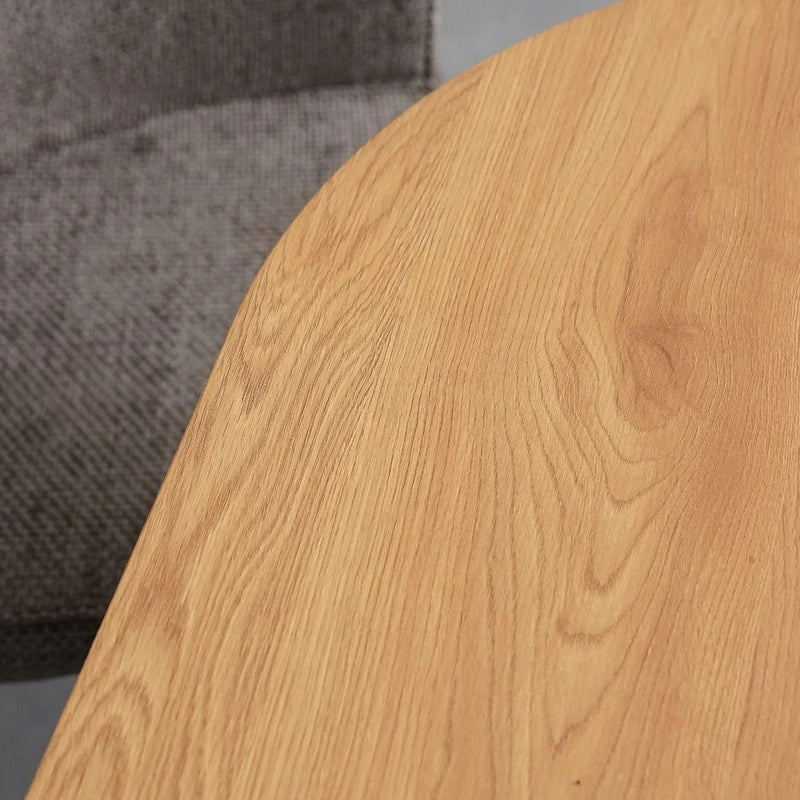 Gastein 1+4 Dining Set - Natural Oak/Grey | 811600100397