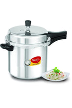 PIGEON | Deluxe Aluminium Outer Lid Pressure Cooker, 10 Litres, Silver | PGN103HHL00005