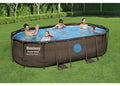 BESTWAY | Piscina Power Steel Swim Vista Series Oval Pool - 427x250x100cm  | 56714