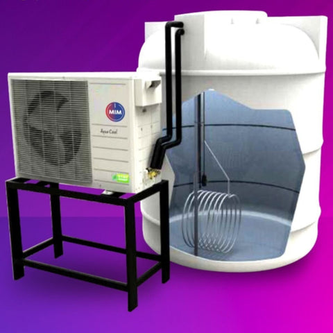 MIM | Roof Top Water Chiller Piston Compressor  2.0 Ton