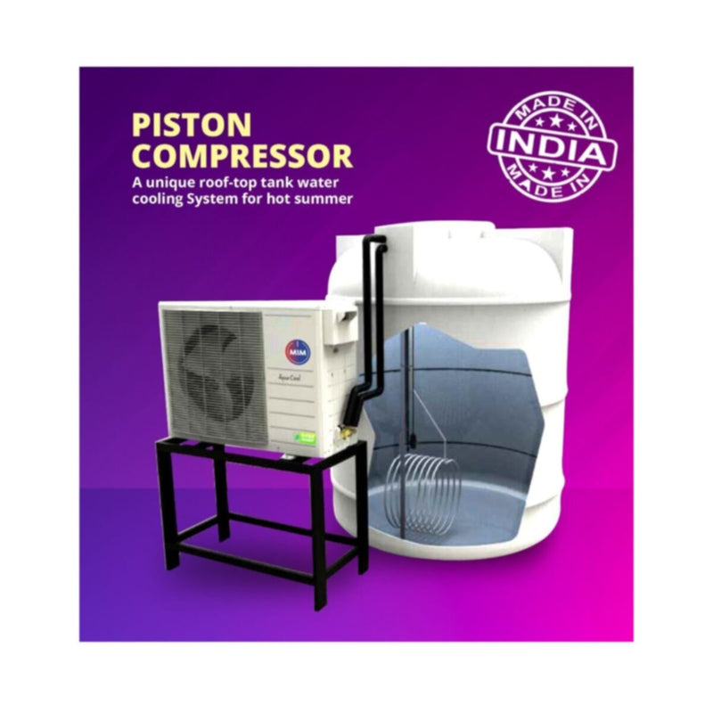 MIM | Roof Top Water Chiller Piston Compressor  2.0 Ton