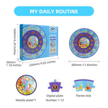 PANDA JUNIOR | My Round Puzzle-My Daily Routine PJ012-1 | 49700378
