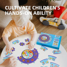 PANDA JUNIOR | My Round Puzzle-My Daily Routine PJ012-1 | 49700378