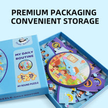 PANDA JUNIOR | My Round Puzzle-My Daily Routine PJ012-1 | 49700378