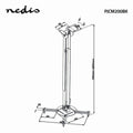 NEDIS | Expandable Projector Mount Full Motion 10kg Steel Black | PJCM200BK
