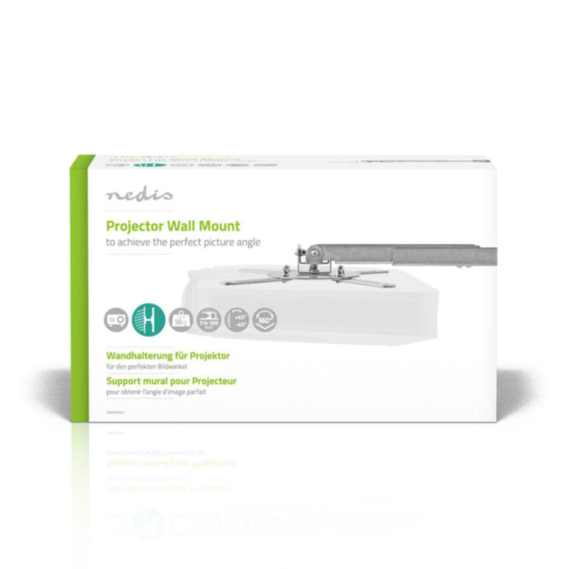 NEDIS | Nedis Projector Wall Mount 360Â° Rotatable Max 10kg Grey | PJWM100GY