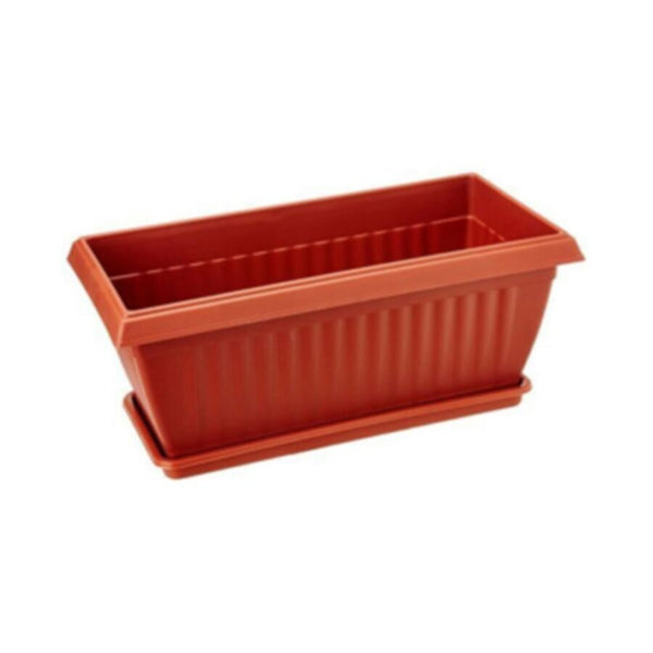 Plastic Pot Rectangular Shape-447 L79xW28.5xH22