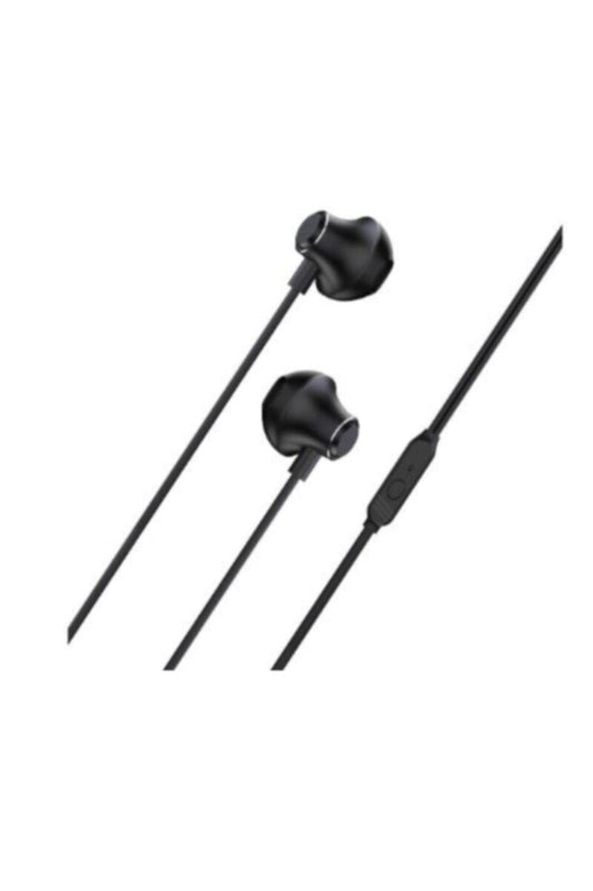 PLATINUM | Blend Series Metal Stereo Wired Earphones 3.5Mm - Black | P-EPHBLNDBK