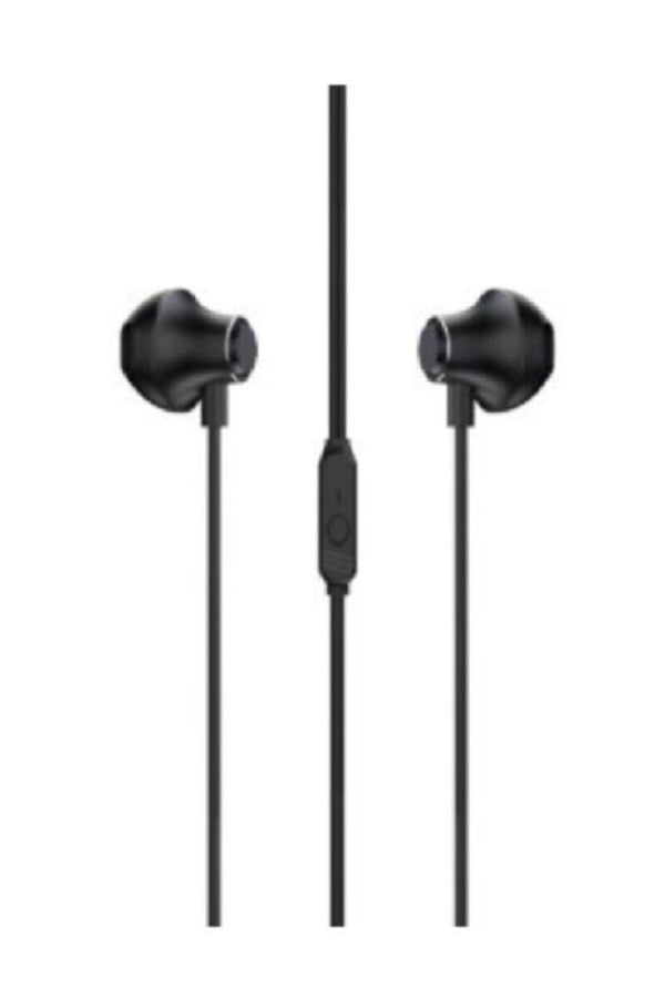 PLATINUM | Blend Series Metal Stereo Wired Earphones 3.5Mm - Black | P-EPHBLNDBK