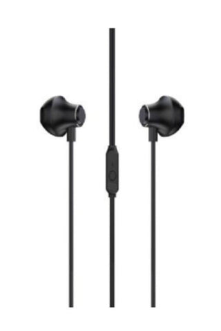 PLATINUM | Blend Series Metal Stereo Wired Earphones 3.5Mm - Black | P-EPHBLNDBK