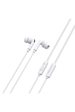 PLATINUM | Fine Series Stereo Wired Earphones 3.5Mm - White | P-EPHFNWHT