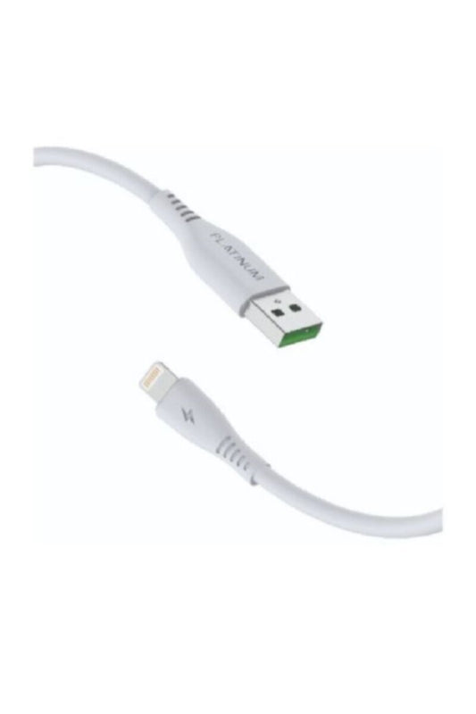 PLATINUM | Flex Series Cable Lightning 3.0 A 1M - White | P-CBFLLWH