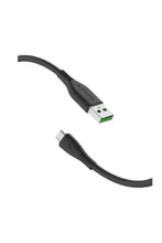 PLATINUM | Flex Series Cable Micro Usb 3.0A 1M - Black | P-CBFLMBK