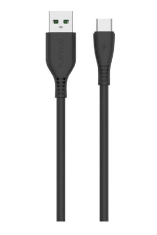 PLATINUM | Flex Series Cable Type-C 3.0A 1M - Black | P-CBFLCBK