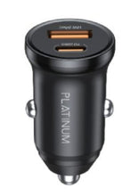 PLATINUM | Mini Car Charger PD 20W + Qc | P-CLAPDMINBK