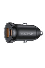 PLATINUM | Mini Car Charger PD 20W + Qc | P-CLAPDMINBK