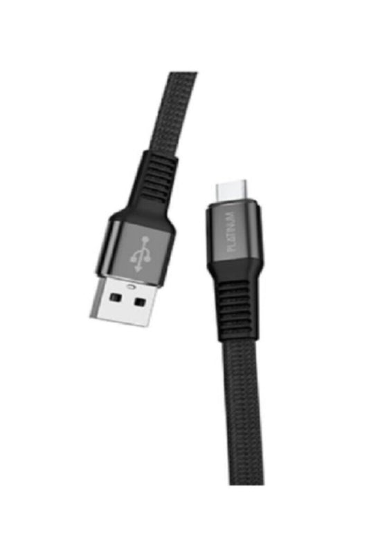 PLATINUM | Tough Series Cable Type-C 1.2M â€“ Black | P-CBTGHC1BK