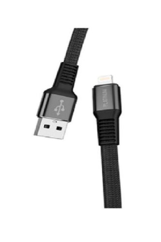 PLATINUM | Tough Series Cable Type-C 2M 2.4A- Black | P-CBTGHC2BK