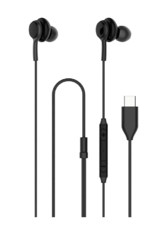 PLATINUM | Type C Wired Metal Earphone | P-EPHVTTCBK