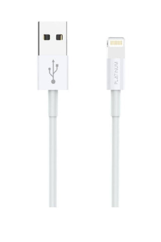 PLATINUM | Vital Series Cable Lightning 2M White | P-CBVTL2WH