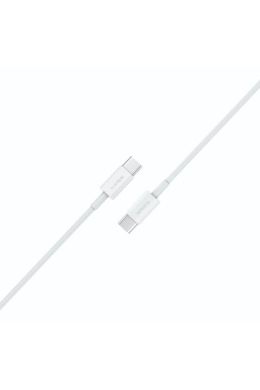 PLATINUM | Vital Series Cable PD Type-C-Type-C 2M - White | P-CBVTCC2WH