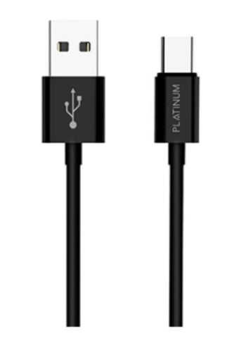 PLATINUM | Vital Series Cable Type-C 1.2M - Black | P-CBVTC1BK