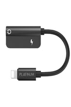 PLATINUM | Vital Series OTG Lightning to Lightning + 3.5mm Black | P-OTGVTLAXBK
